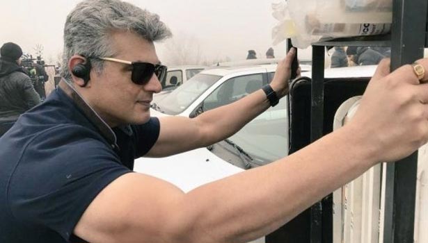 தல 57  பர்ஸ்ட் லுக்கை வெளியிட படக்குழு முடிவு?