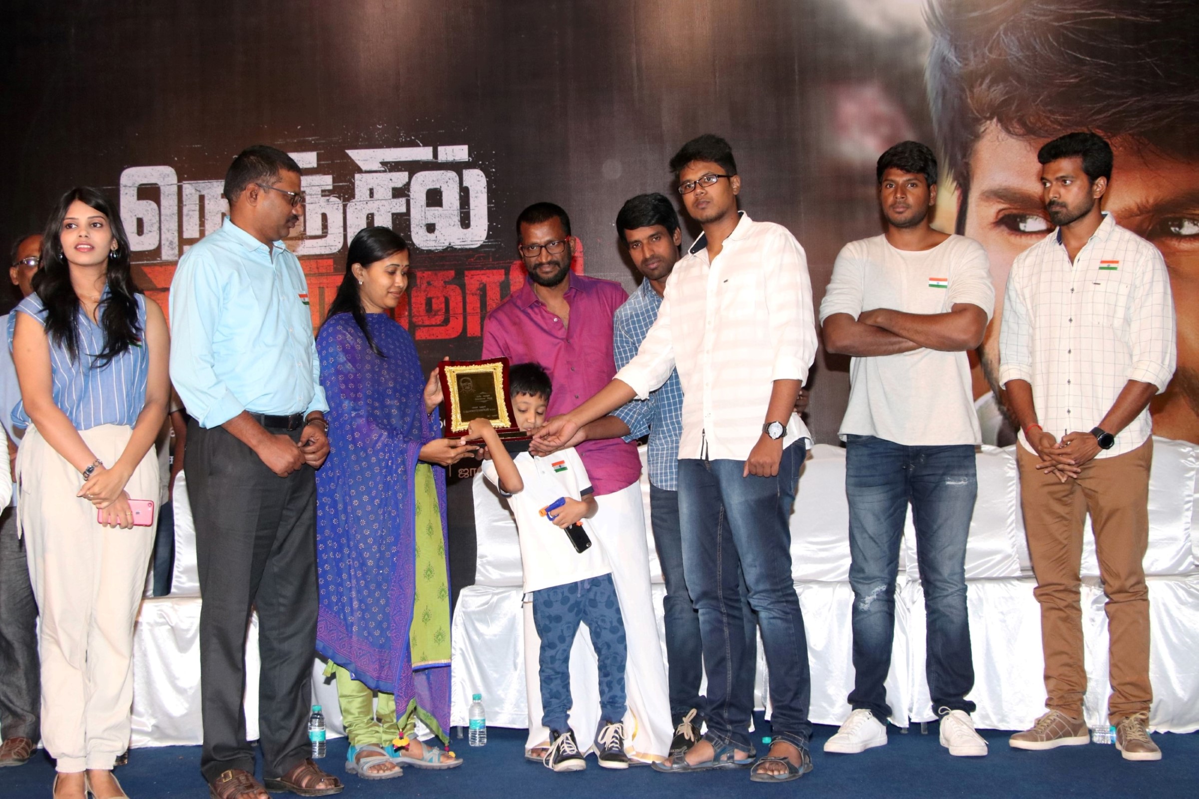 சுசீந்திரனின் ” நெஞ்சில் துணிவிருந்தால் ” படத்தின்  டைட்டில் வெளியீட்டு விழா