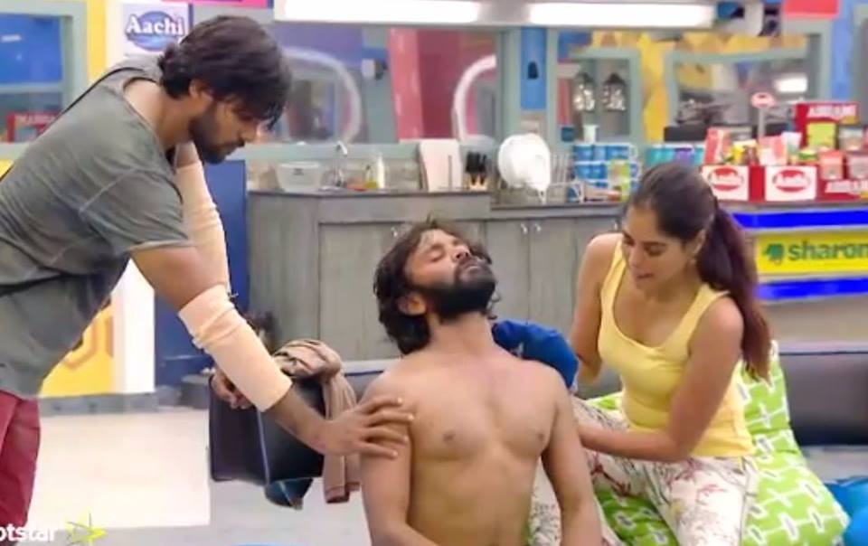 பிக் பாஸ் வீட்டில் கதறும் ஆரவ் சுஜாவை அடிக்கும் சினேகன் போர்களமானது