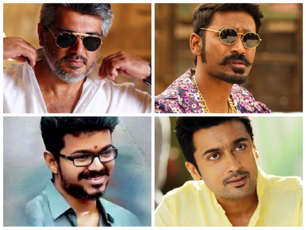 vijay surya dhanush and ajith CInemapluz