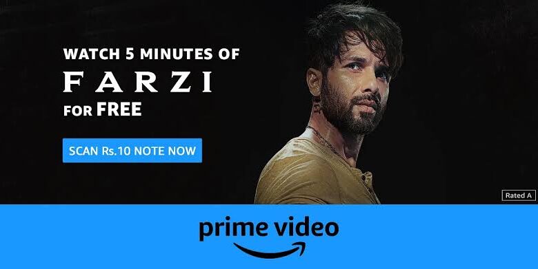 Keep your 10 Rupee-note handy to catch an exclusive glimpse of Prime Video’s Farzi
