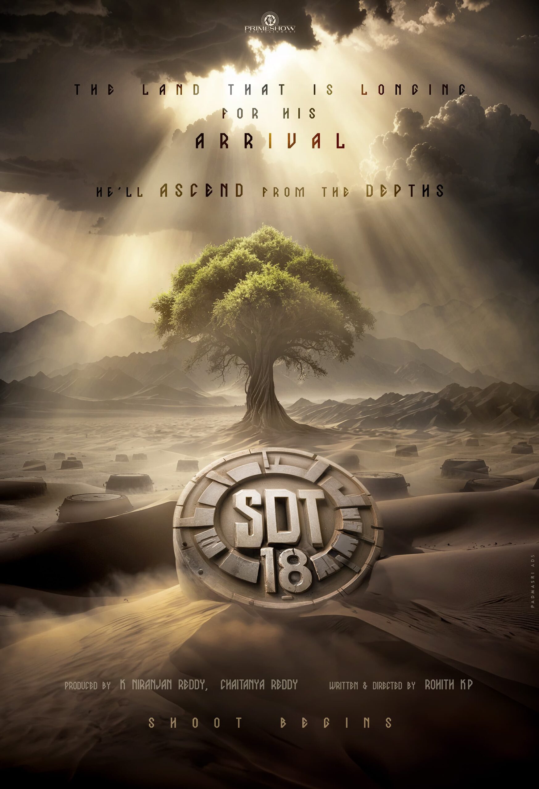 மெகா சுப்ரீம் ஹீரோ சாய் துர்கா தேஜின் புதிய பான்-இந்தியா ஹை-ஆக்ஷன் டிராமா திரைப்பபடம் #SDT18 அதிகாரப்பபூர்வமாக அறிவிக்கப்பட்டது !!