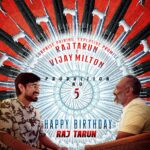 விஜய் மில்டன் இயக்கும் தமிழ்-தெலுங்கு இருமொழிப் படத்தில் ராஜ் தருண் முக்கிய பாத்திரத்தில் நடிக்க, ரஃப் நோட் புரொடக்‌ஷன் அடுத்த தயாரிப்பை அறிவிக்கிறது.