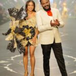 Manisha Rani Shines as Showstopper for Thomas Abraham at Global India Couture Week 2025