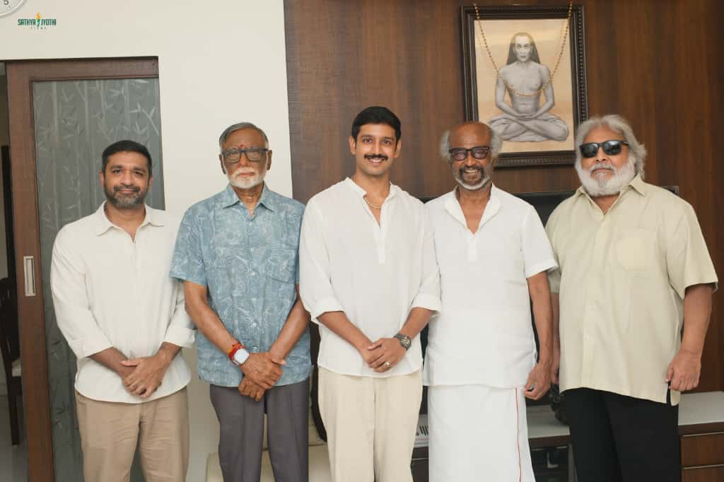 சத்ய ஜோதி பிலிம்ஸ் தயாரிப்பில் “லெனின் பாண்டியன்” – நடிகர் தர்ஷன் கணேசனுக்கு ரஜினிகாந்த் வாழ்த்து!