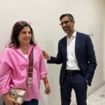 Farah Khan was spotted with Google CEO Sundar Pichai