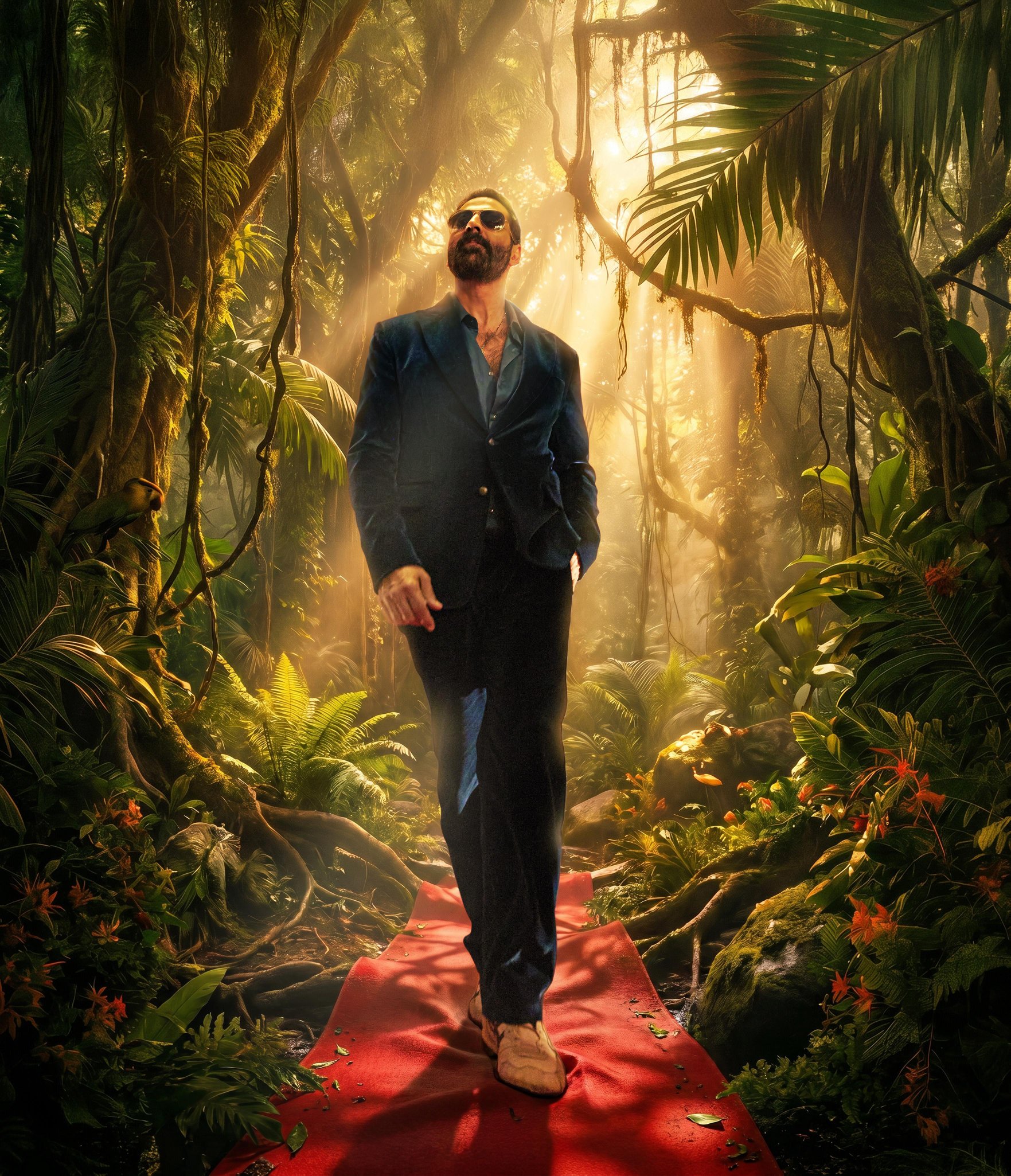 Akshay Kumar Walks Into The Jungle Like He Owns It In New Welcome To The Jungle Look
