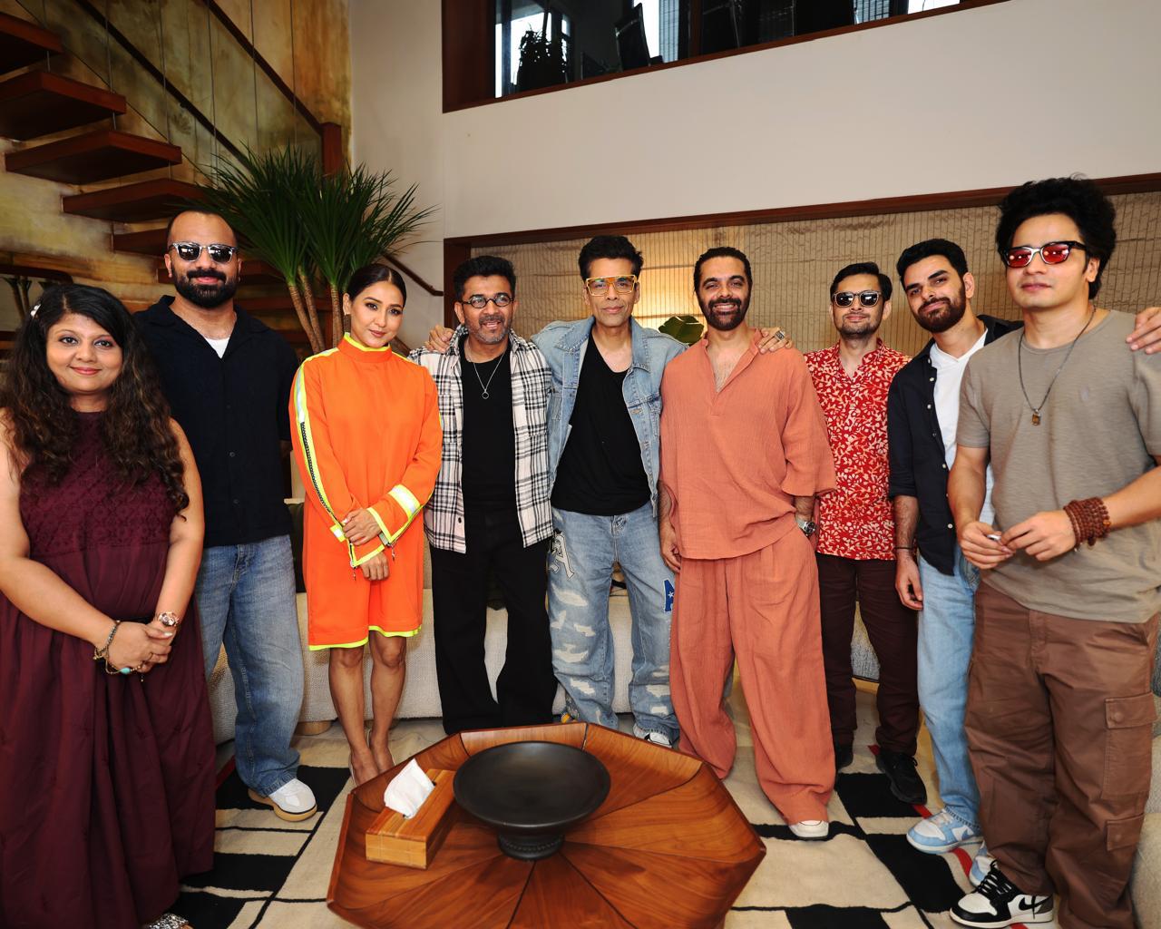Chand Mera Dil Musical Stars Come Together for an Intimate Unplugged Jam Session with Karan Johar
