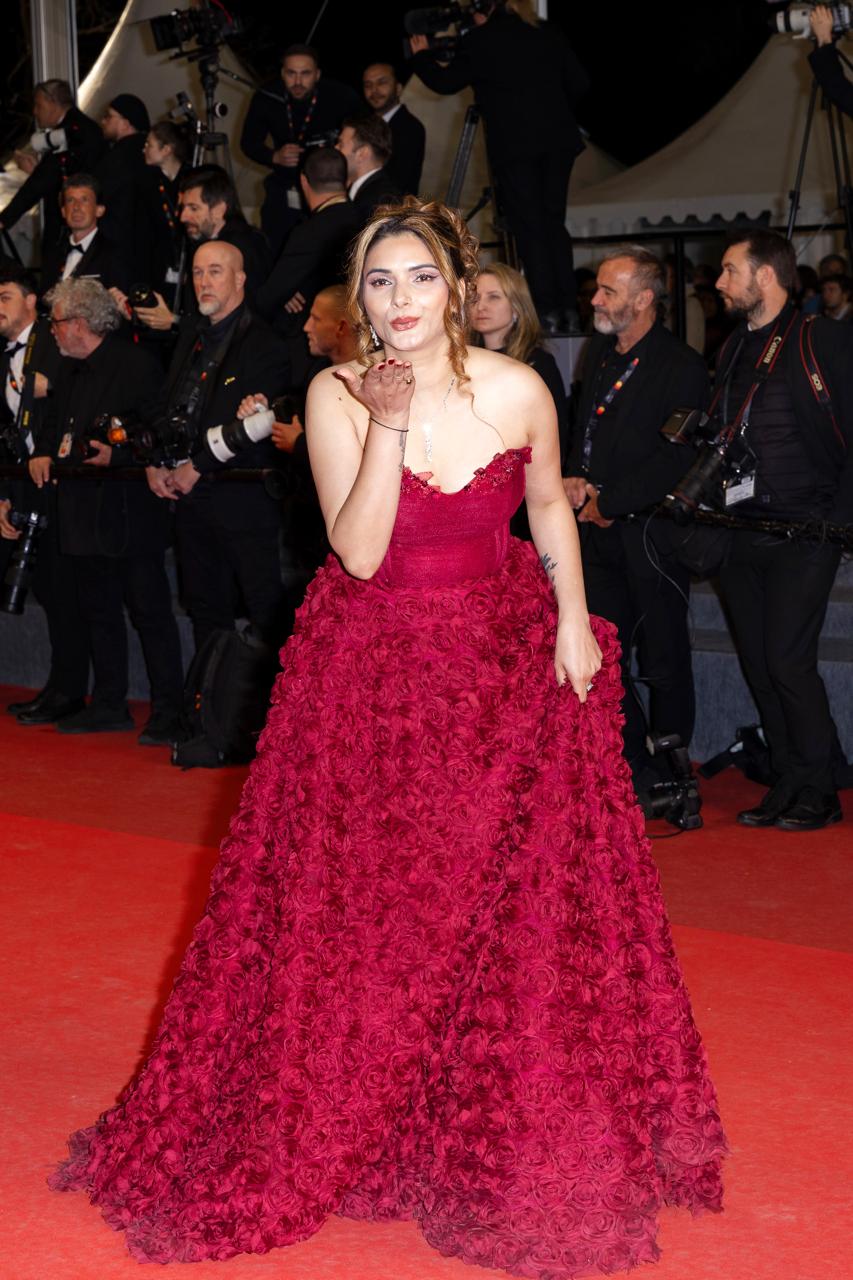 Sezal Sharma Turns Heads at Cannes 2026, Showcases ‘Hunger Game’ at Bharat Pavilion