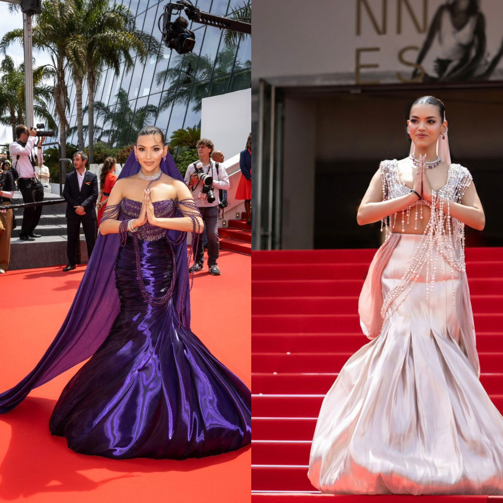 Manish Malhotra Brings Assam to Cannes 2026 as Urmimala & Snigdha Baruah Turn the Red Carpet Into a Statement on Northeast Identity