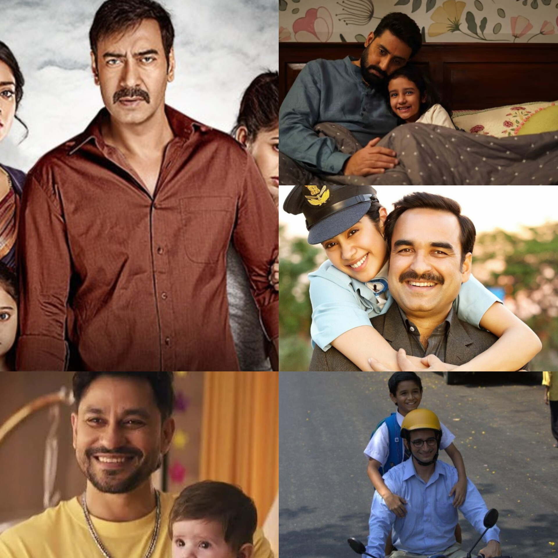 Father’s Day Special! From Sharman Joshi to Ajay Devgn Bollywood actors Who Played a Doting Father On-screen