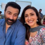 Pragya Jaiswal Extends a Warm Wish to Co-Star Sunny Deol on His Birthday, Shares a Click from the Sets of Suryaa: Ant se Aarambh Tak